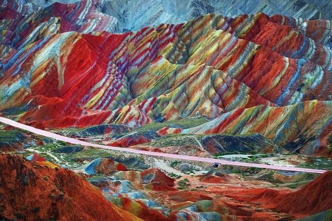 Национальный парк Данься, Чжанъе, Китай