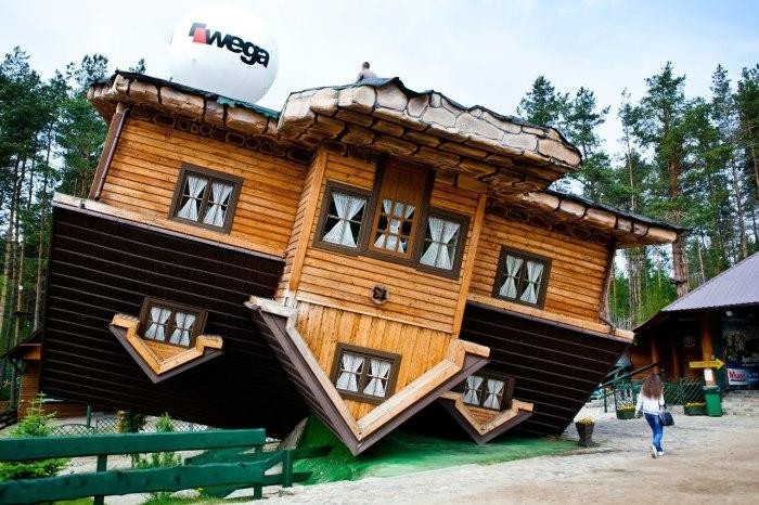 8. Перевернутый дом, Шимбарк, Польша