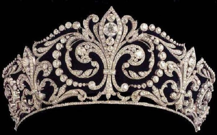 Тиара Флер де Лис (Fleur de Lys), Геральдическая тиара