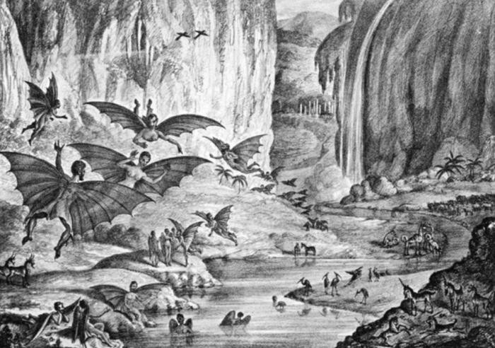 «Большое лунное надувательство», 1835