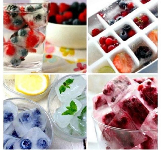 3. Фруктовые кубики льда