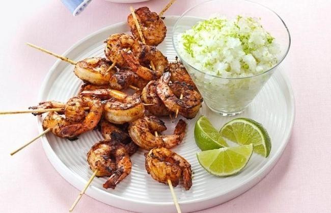 Маргарита с пряными креветками