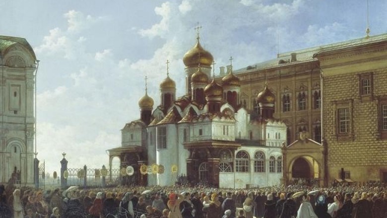 Загадка с появлением на православных храмах луковичных куполов