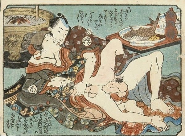 Разврат с японской шлюхой: близкий оральный секс и кремпай