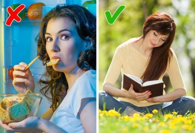 Замените привычку перекусывать чем-то новым