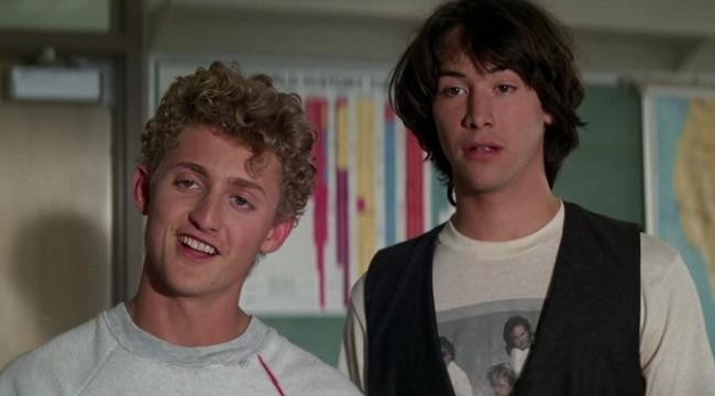 6. Невероятные приключения Билла и Теда (1989)