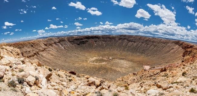 Метеоритный кратер в Флагстаффе, Аризона