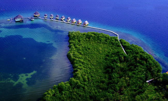 2. Punta Caracol Acqua Lodge в Бокас-дель-Торо-Айленд, Панама
