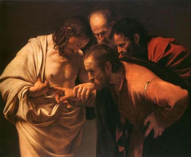 1. Неверие апостола Фомы, 1601-1602 гг.