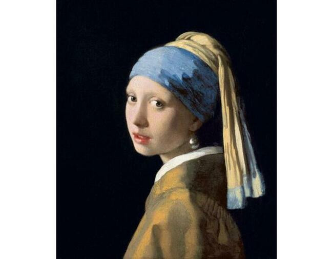 4. Девушка с жемчужной серёжкой, Ян Вермеер, 1665 год