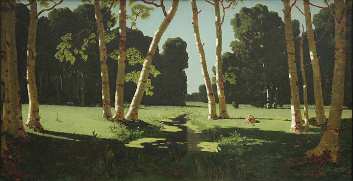 6. Архип Куинджи. Березовая роща, 1879