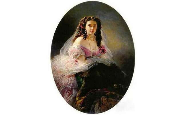 8.«Портрет Варвары Дмитриевны Римской-Корсаковой». (1864)