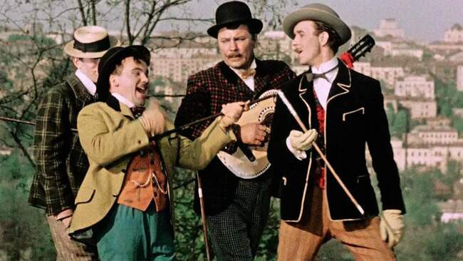 «За двумя зайцами», 1961 год, режиссёр Виктор Иванов