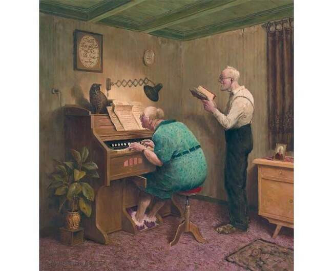 Marius van dokkum художник картины