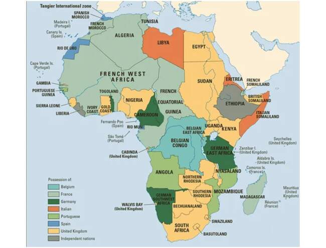 Colonias españolas en africa