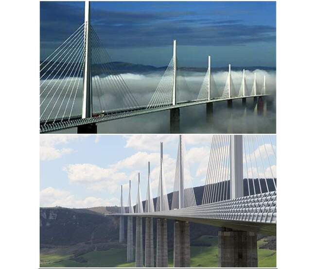 Виадук Мийо, проект «Три Грации» и еще 6 мостов с футуристическими формами,  которые стали символом современной архитектуры | homsk