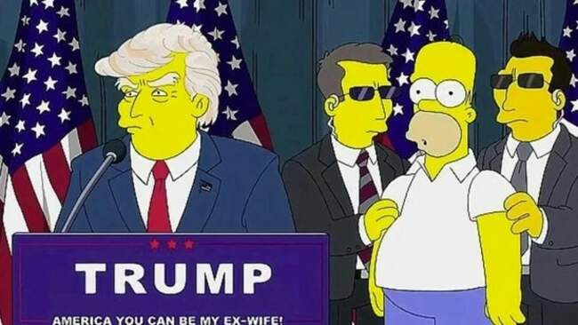«Симпсоны» не предсказали президентство Дональда Трампа
