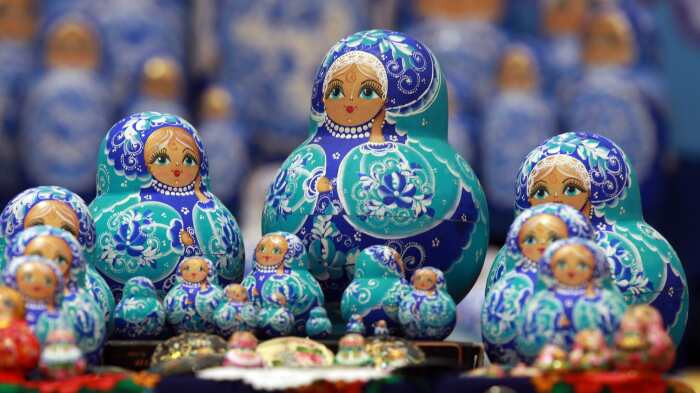 7. Отсутствие в российских домах матрешек