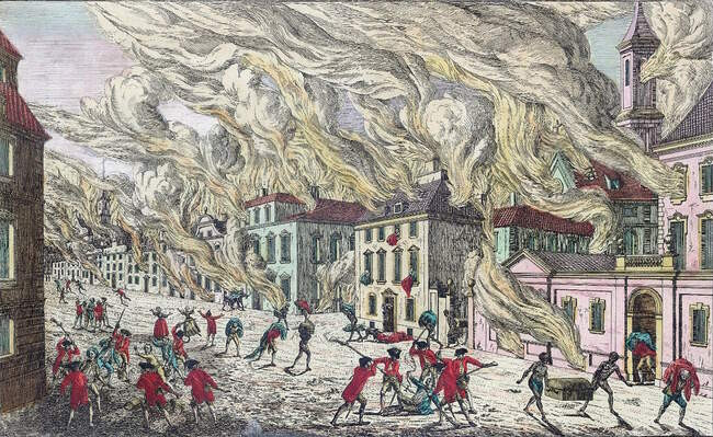 Пожар в Нью-Йорке 1776 года