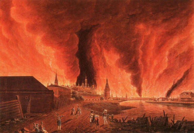 Пожар в Москве 1812 года