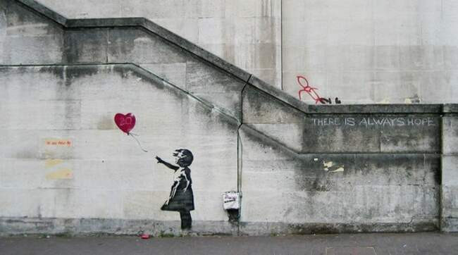 Balloon Girl. Бристоль (Англия)