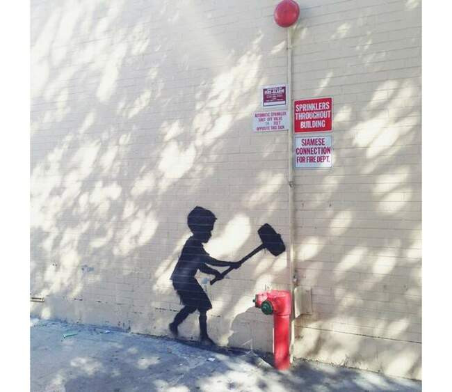Hammer Boy. Нью-Йорк (США)