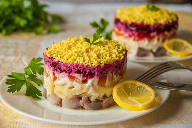 11. Селедка под шубой