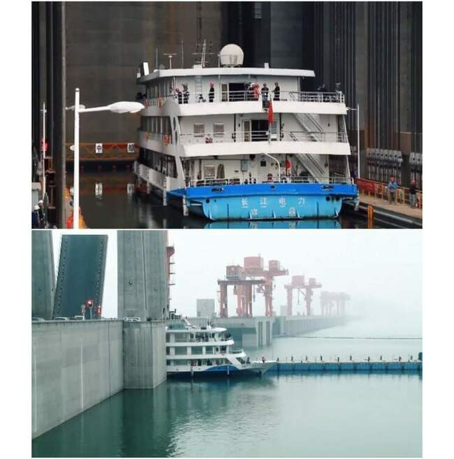 1 раз китай. Судоподъемник в Китае. Самый большой судоподъемник в мире. Плавучая дорога в Китае Хубэй. Как переправить судно через дамбу.