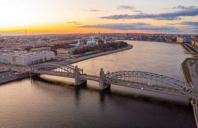 4. Большеохтинский мост