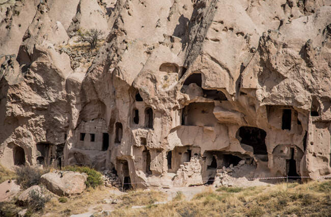 Пещерные поселения: Турция