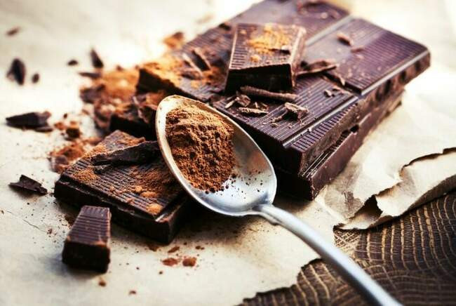 9. Какао и чёрный шоколад