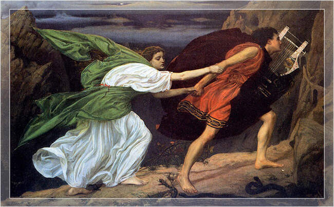 Трагическая история любви Орфея и Эвридики