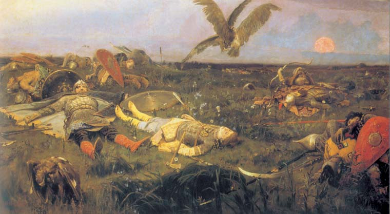 «Неприлично красивое» поле боя Васнецова