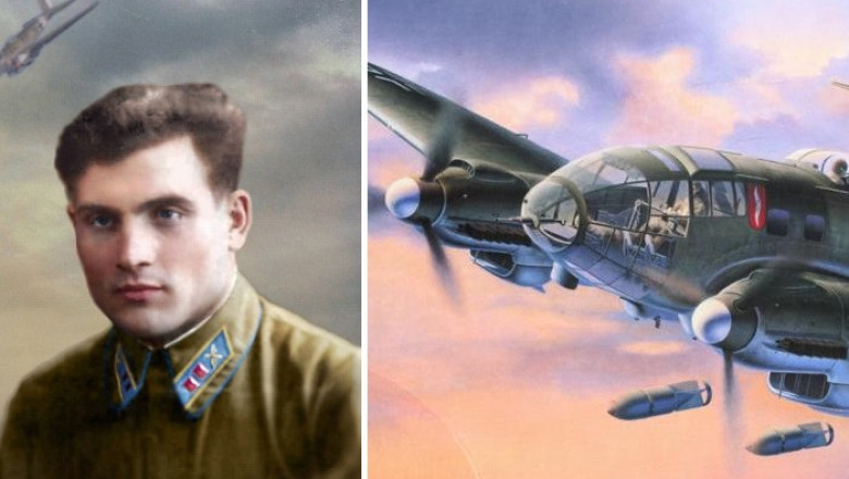 Многим летчикам великой отечественной войны было. Самолет Михаила Девятаева.