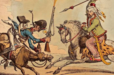 Военные карикатуры с историей