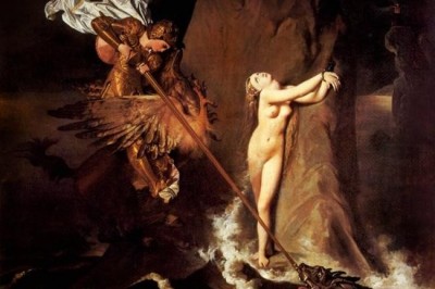 «Роджер освобождающий Анжелику»: как эротические фантазии Людовика XVIII стали классическим произведением искусства Жана Огюста Доминика Энгра