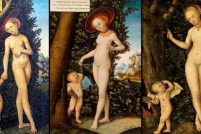 «Венера и Амур»: вызывающий шедевр эпохи Возрождения от немецкого живописца Лукаса Кранаха Старшего