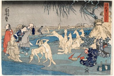 Лисы-оборотни и домовые в бане: что общего у леших из русских сказок и японских призраков?