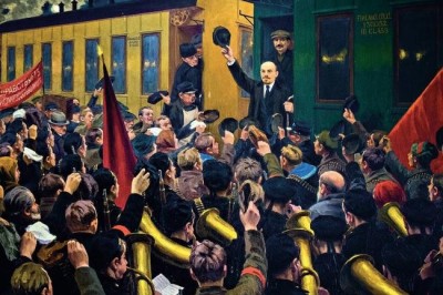 Пломбированный вагон большевиков
