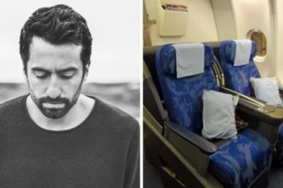 Забавный случай одной девушки, летевшей в самолете рядом с музыкантом, которого она в это время слушала в наушниках