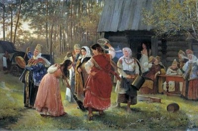 Выпить коктейль из жженого лаптя, щекотка от бесплодия и другие странные русские приметы