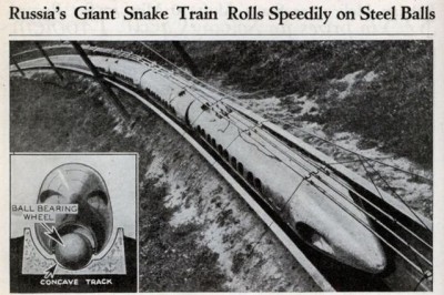 Шаропоезд: триумф и гибель детища советского инженера Николая Ярмольчука