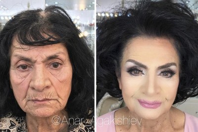 «Минус 40 лет»: азербайджанский стилист показал, на что способен правильный макияж