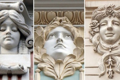 Как на фасадах Москвы появились маскароны и где их можно увидеть