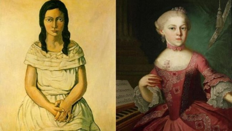 Мария Анна Моцарт, Мари Жюли Карон и Анна Мария Дали: сестры выдающихся лич...