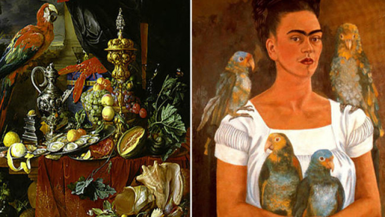 Тайный смысл образов попугаев на картинах великих художников разных времен