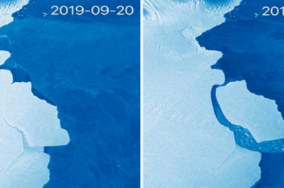 Ледяной шельф Эмери в Антарктиде отпустил в свободное плавание самый внушительный за 50 лет айсберг