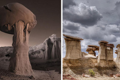 Пустошь Ах-Ши-Сле-Пах: место, похожее на марсианский пейзаж больше, чем на земной