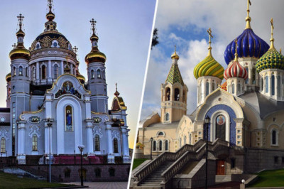 Почему купола на православных храмах красят в разные цвета и что означает их количество