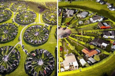 Brondby Garden City: сюрреалистический город- сад в пригороде Копенгагена